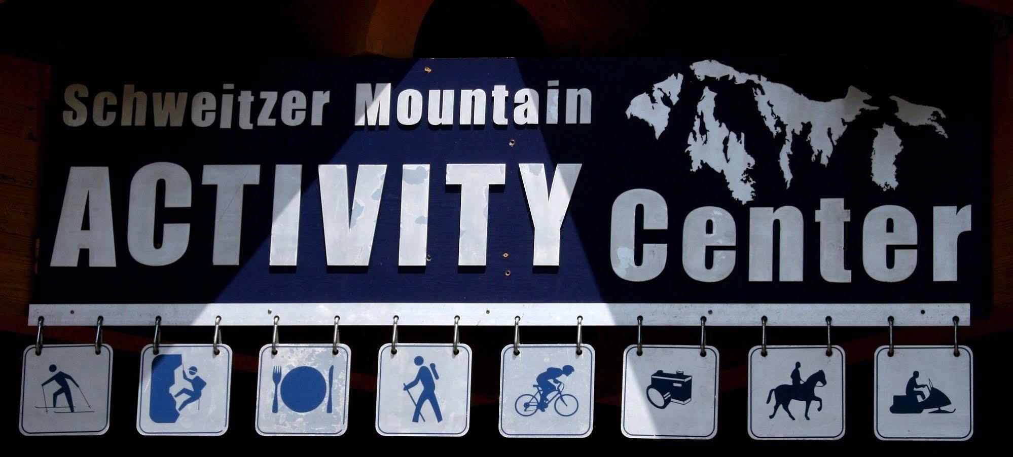 Schweitzer Mountain Resort White Pine Lodge Сандпойнт Екстериор снимка